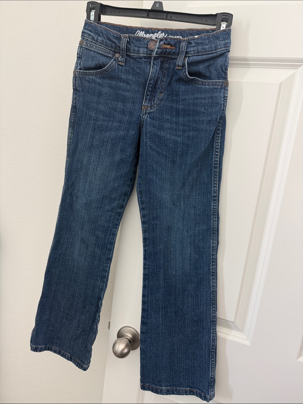 Boys Wrangler retro relaxed boot jeans